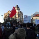 Protestni letak Crvenih: Dole tajkunska diktatura!