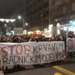 Crveni u levom bloku na beogradskim protestima: Protiv Vučića i protiv desničarske „opozicije“