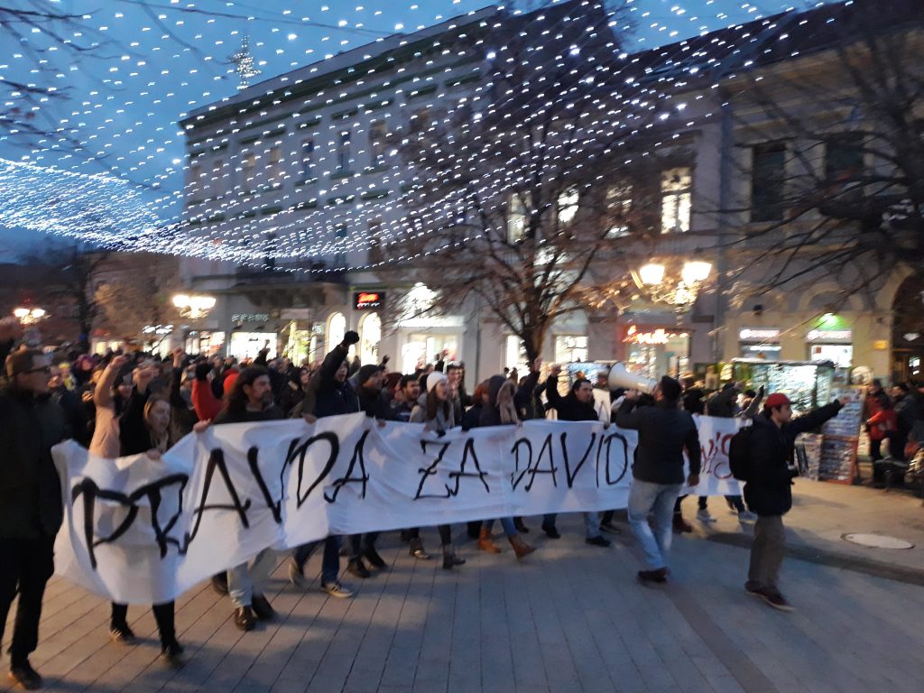 Novi Sad: Skup solidarnosti sa pokretima Pravda za Davida i Pravda za Dženana