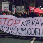 Levi blok na protestu 26. januara!