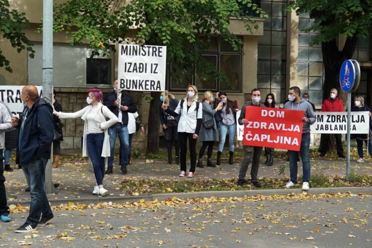 Pismo solidarnosti medicinskim radnicima i zdravstvenim sindikatima u Bosni i Hercegovini
