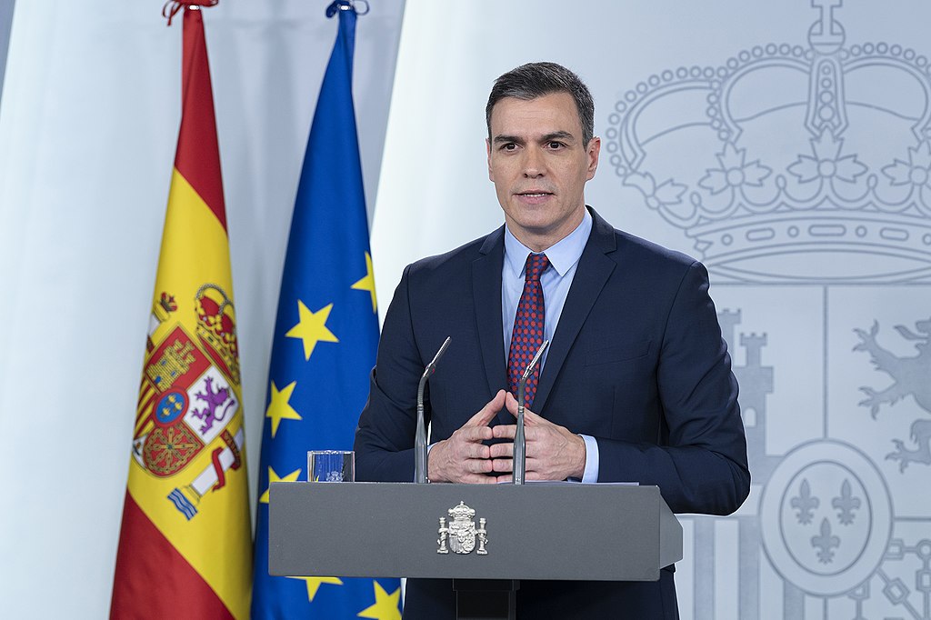 Pedro Sánchez Image Pool Moncloa Borja Puig de la Bellacasa Wikimedia Commons