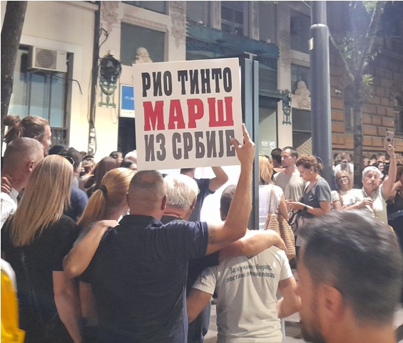 Oterali smo ga jednom i oteraćemo ga opet! Rio Tinto – marš iz Srbije!