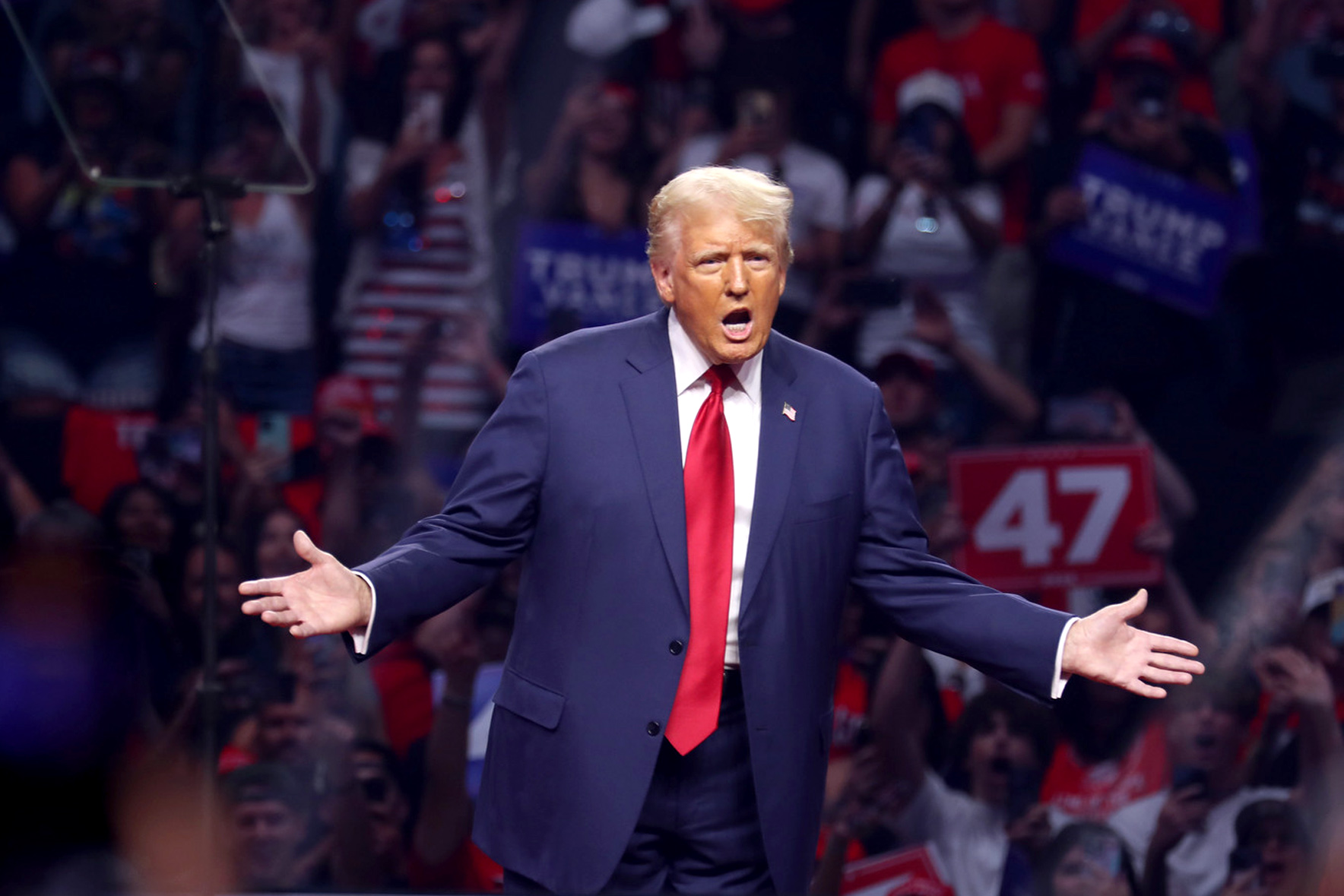 Trump shout main Image Gage Skidmore Flickr