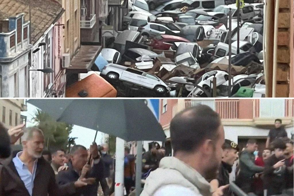 Španjolska: kraljevski par zasut blatom dok bijes zbog smrti koje su se mogle izbjeći ključa u Valenciji