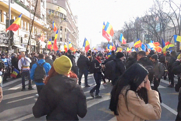 2025 Romanian protest Image Privesc.Eu România Wikimedia Commons 2