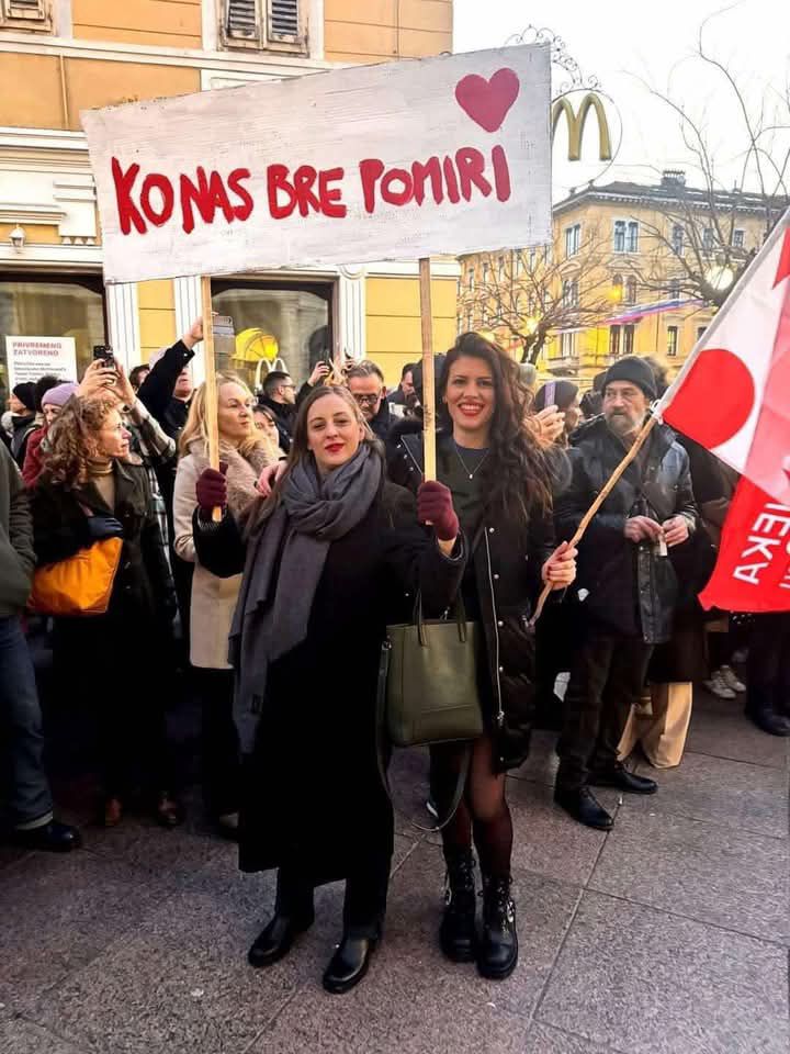 Protest podrške u Rijeci