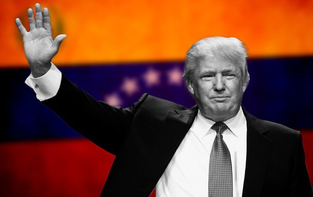 Trump Venezuela Image own work